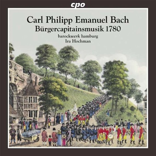 Cover for Bach / Bienkowsky,agata / Grobe,ralf · Burgerkapitansmusik 1780 (CD) (2016)