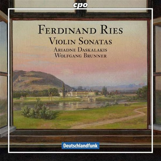Cover for Ries / Daskalakis / Brunner · Violin Sonatas (CD) (2016)