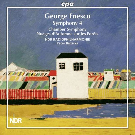 Cover for Ndr Radiophilhrmonieruzicka · Enescusymphony No 4 (CD) (2015)