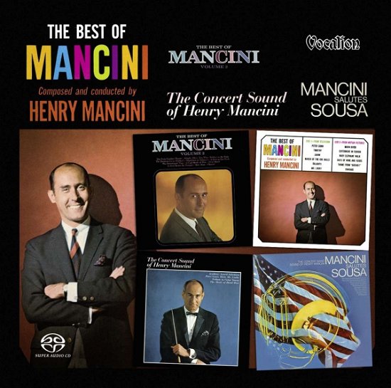 Cover for Henry Mancini · Best Of Vol. 1&amp;2 / The Concert Sound / Salutes Sousa (SACD) (2023)
