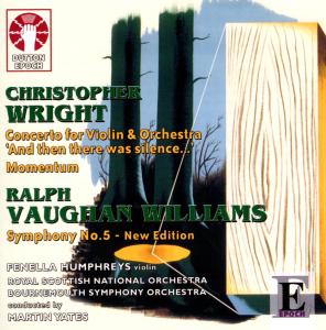 Cover for Christopher Wright · Violinkonzert / Sinfonie Nr.5 (CD) (2012)