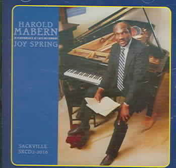 Joy Spring in Performance - Harold Mabern - Musikk - SACKVILLE - 0778132201625 - 13. desember 2005