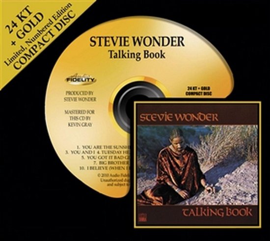 Talking Book - 24k-gold-c - Stevie Wonder - Musikk - AUDIO FIDELITY - 0780014207625 - 30. august 2010