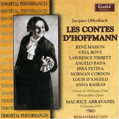 Tales of Hoffmann - Maison / Bovy / Tibbett - Música - GUILD - 0795754231625 - 29 de octubre de 2004