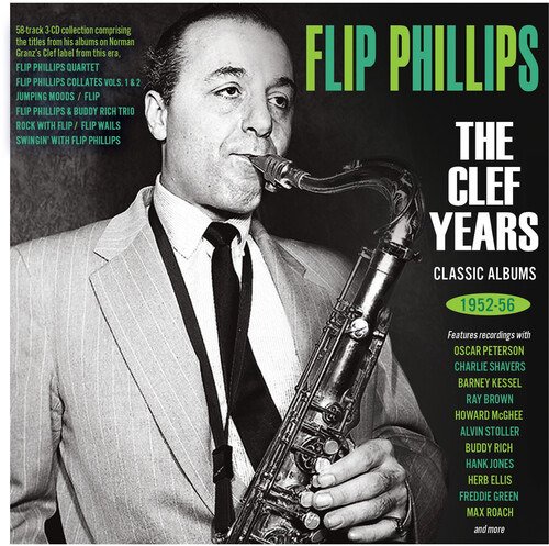 Cover for Flip Phillips · The Clef Years - Classic Albums 1952-56 (CD) (2023)