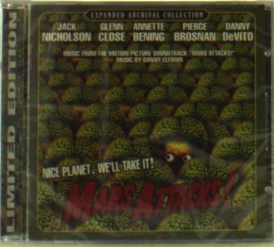 Cover for Danny Elfman · Mars Attacks / O.s.t. (CD) [Limited edition] (2020)