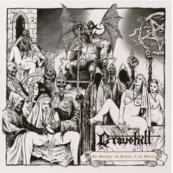 Cover for Gravehill · Unchaste the Profane &amp; the Wicked (CD) (2018)