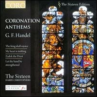 Cover for Sixteen / Harry Christophers · Handel: Coronation Anthems (CD) (2009)