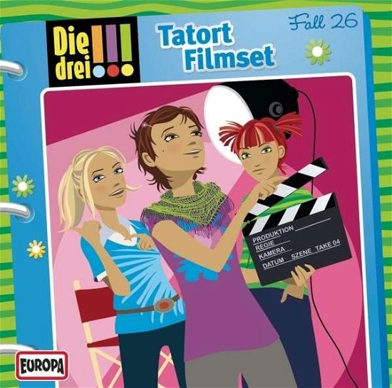 Cover for Die Drei !!! · 026/tatort Filmset (CD) (2013)