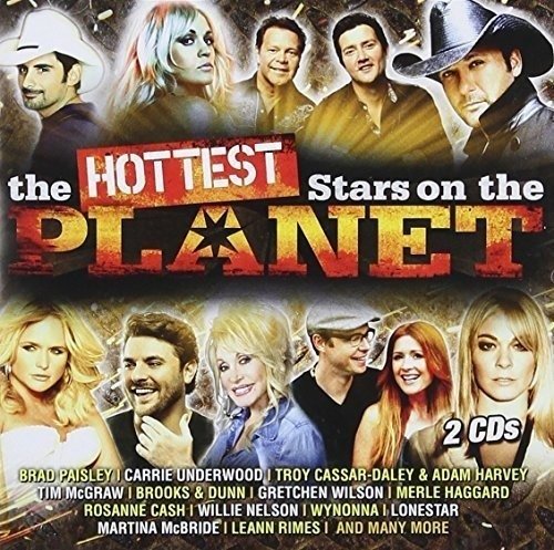 Cover for Various Artists · Hottest Stars On The Planet (CD) (2015)
