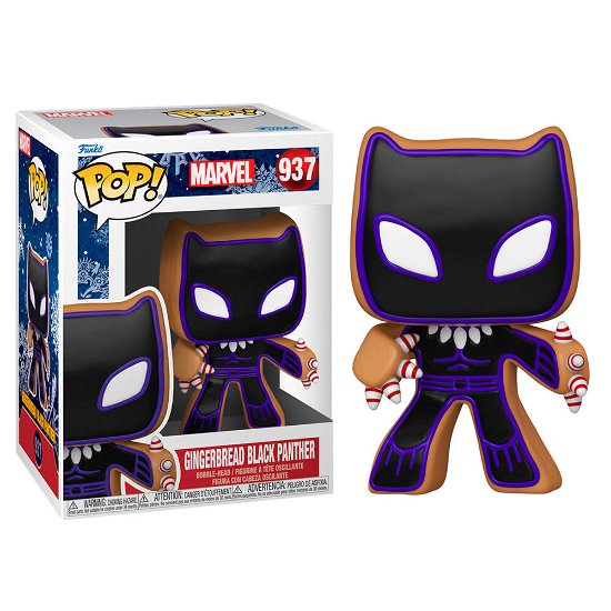 Cover for Funko Pop! Marvel: · Funko Pop! Marvel - Holiday Black Panther (MERCH) (2021)