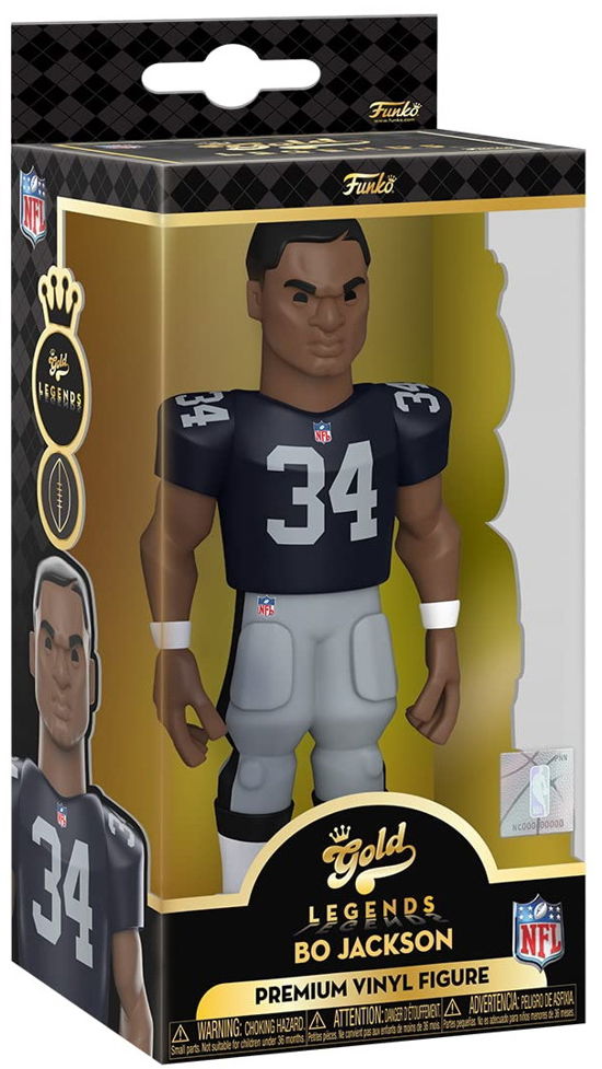 NFL Raiders - Bo Jackson - Funko Gold 5 - Merchandise - Funko - 0889698577625 - 12. Januar 2023