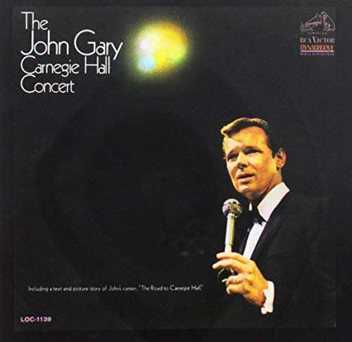 Cover for Gary,john / Ayres,mitchell · Carnegie Hall Concert (CD) (2017)