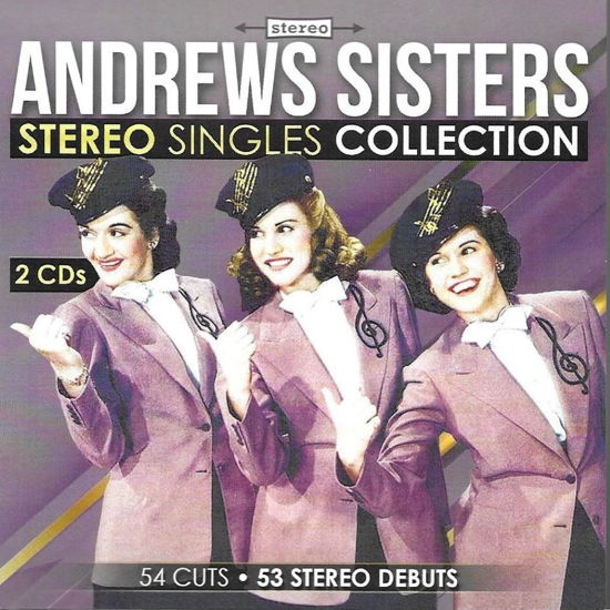 Cover for Andrews Sisters · Stereo Singles Collection (CD) (2023)