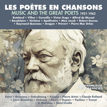 Cover for Varios. · Les Poetes En Chansons / Music And The Great Poets 1951-1962 (CD) (2024)