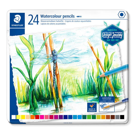 Watercolor Colored Pencil, 24 Pcs (14610c M24) - Staedtler - Merchandise - Staedtler - 4007817055625 - 