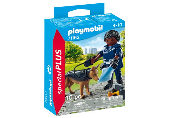 Playmobil Specials Politieagent met Speurhond - 71162 - Playmobil - Merchandise - Playmobil - 4008789711625 - 