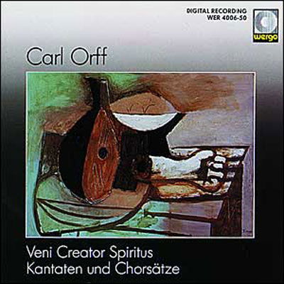 Veni Creator Spiritus - C. Orff - Music - WERGO - 4010228400625 - November 1, 1991