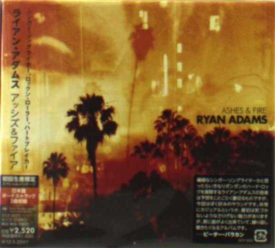 Cover for Ryan Adams · Ashes &amp; Fire (CD) (2011)