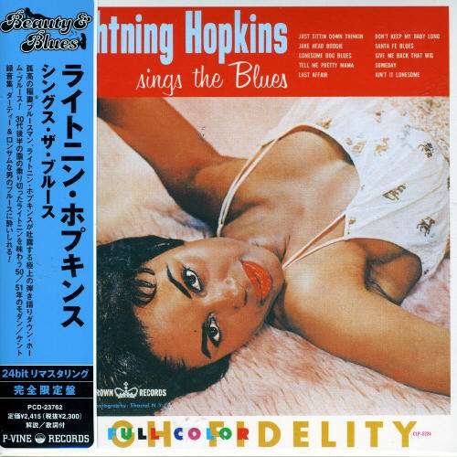 Cover for Lightnin Hopkins · Sings Blues (CD) [Limited edition] (2006)