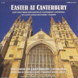 Cover for Canterbury Cathedral Choir · Easter At Canterbury (CD) (2001)