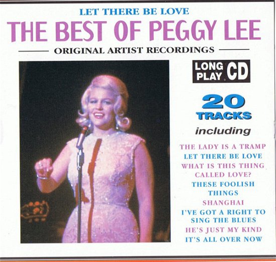 Cover for Peggy Lee · The Best Of Peggy Lee (CD)