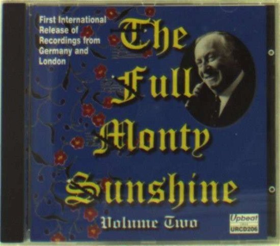 Cover for Monty Sunshine · Full Monty Sunshine Vol 2 (CD) (2016)