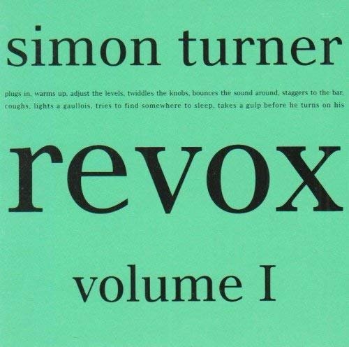 Cover for Simon Turner  · Revox (CD)