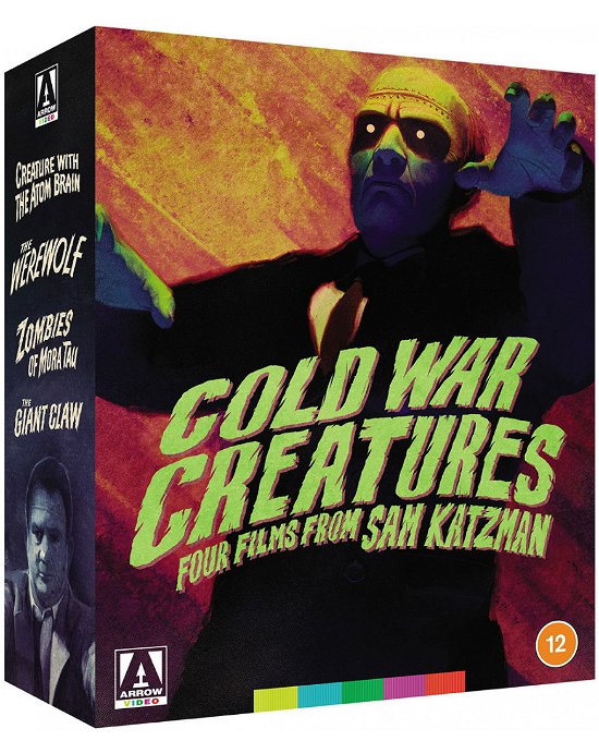 Cover for Cold War Creatures Four Films from Sam Katzman BD · Cold War Creatures - Four Films from Sam Katzman Limited Edition (With Booklet) (Blu-ray) [Limited edition] (2021)
