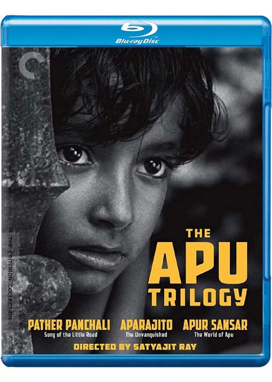 Cover for The Apu Trilogy Criterion Collectio · The Apu Trilogy - Criterion Collection (Blu-ray) (2020)