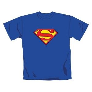 Cover for Officially Licensed · Superman - Logo - T-Shirt (Kläder) [size M]