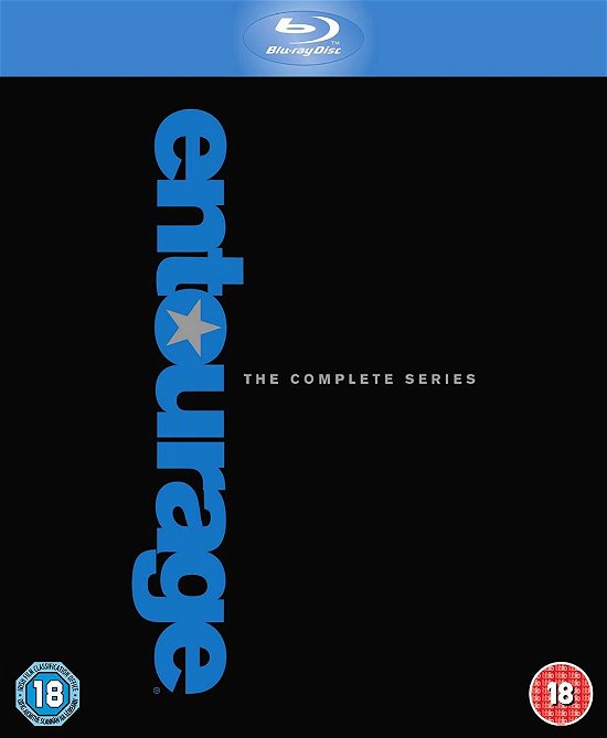 Cover for Entourage: Complete Series 1-8 · Entourage Seasons 1 to 8 Complete Collection (Blu-ray) (2012)