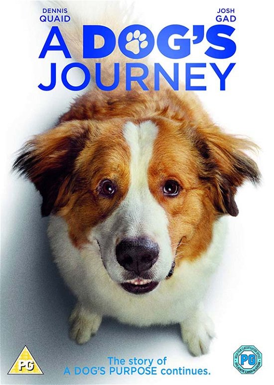 Cover for A Dog's Journey (DVD) (2019)