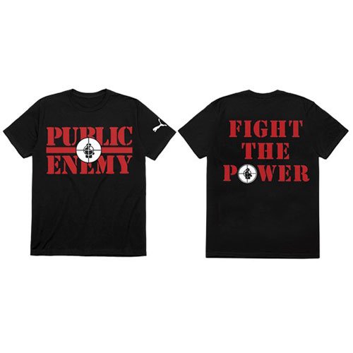 Cover for Public Enemy · T-shirt # L Unisex Black # Fight the Power (MERCH) [size L] [Black - Unisex edition]