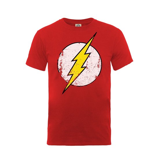 Cover for Dc Originals · Flash Distressed Logo (T-shirt) [size M] [Red edition] (2017)