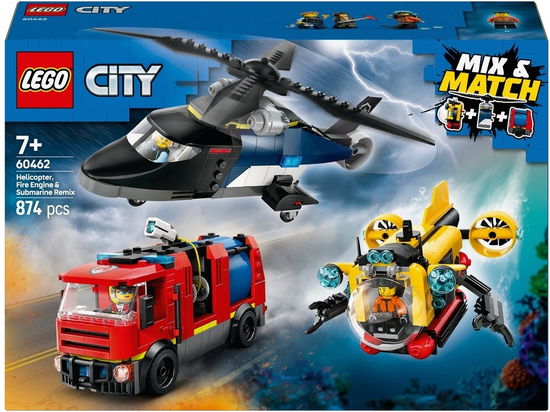 Cover for Lego · City Kombinationsset mit Hubschrauber, L (Toys)