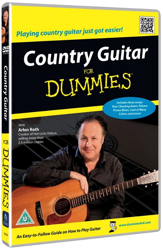 Cover for Country Guitar for Dummies (DVD) (2011)