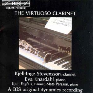 Virtuoso Clarinet - Stevensson / Kjell / Inge - Musiikki - Bis - 7318590000625 - tiistai 20. kesäkuuta 1995