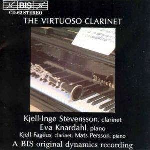 Cover for Stevensson / Kjell / Inge · Virtuoso Clarinet (CD) (1995)