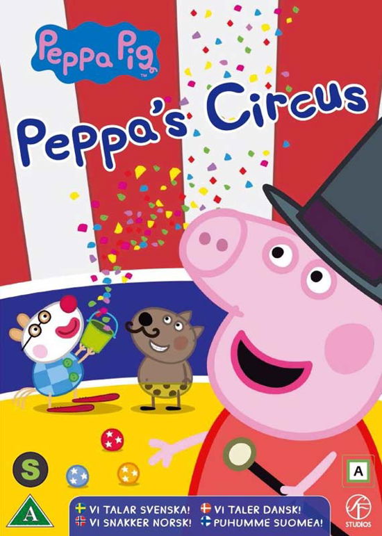 Gurli Gris - Gurlis Cirkus - Peppa - Peppa's Circus - Film -  - 7333018008625 - 6 april 2017