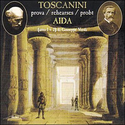 Cover for Toscanini Arturo · Aida (akt 1+2/orchesterprobe) (CD)