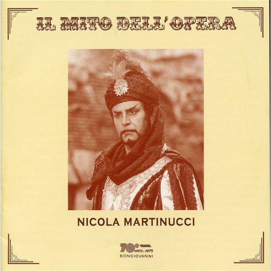 Cover for Nicola Martinucci · Il Mito Dell Opera (CD) (2010)