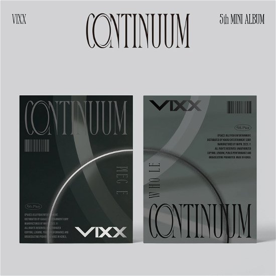 Continuum - Vixx - Musiikki - JELLYFISH ENTERTAINMENT - 8804775367625 - perjantai 1. joulukuuta 2023