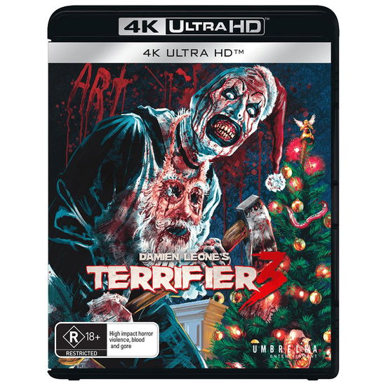 Cover for Terrifier 3 (4k) (4K Ultra HD) (2024)