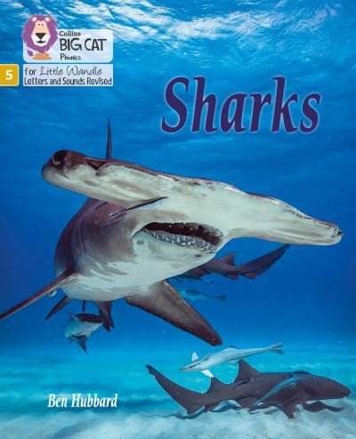 Cover for Ben Hubbard · Sharks: Phase 5 Set 1 - Big Cat Phonics for Little Wandle Letters and Sounds Revised (Paperback Book) (2021)