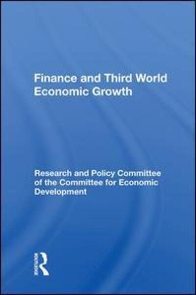 Cover for John Edwards · Finance And Third World Economic Growth (Gebundenes Buch) (2019)