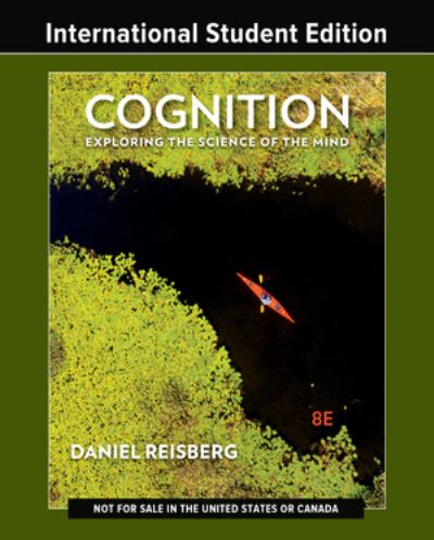 Cover for Reisberg, Daniel (Reed College) · Cognition: Exploring the Science of the Mind (Book) [Eighth edition] (2021)