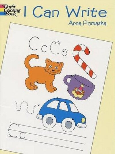 Cover for Pomaska Pomaska · I Can Write - Dover Coloring Books (MERCH) (2003)
