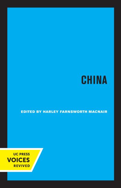 China -  - Książki - University of California Press - 9780520376625 - 23 września 2022