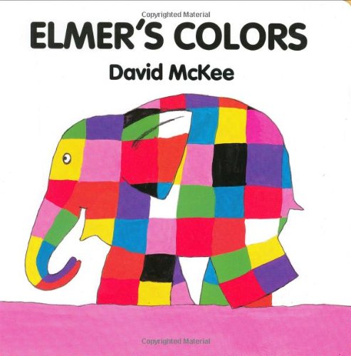 Cover for David Mckee · Elmer's Colors (Board Book) (Kartongbok) (1994)